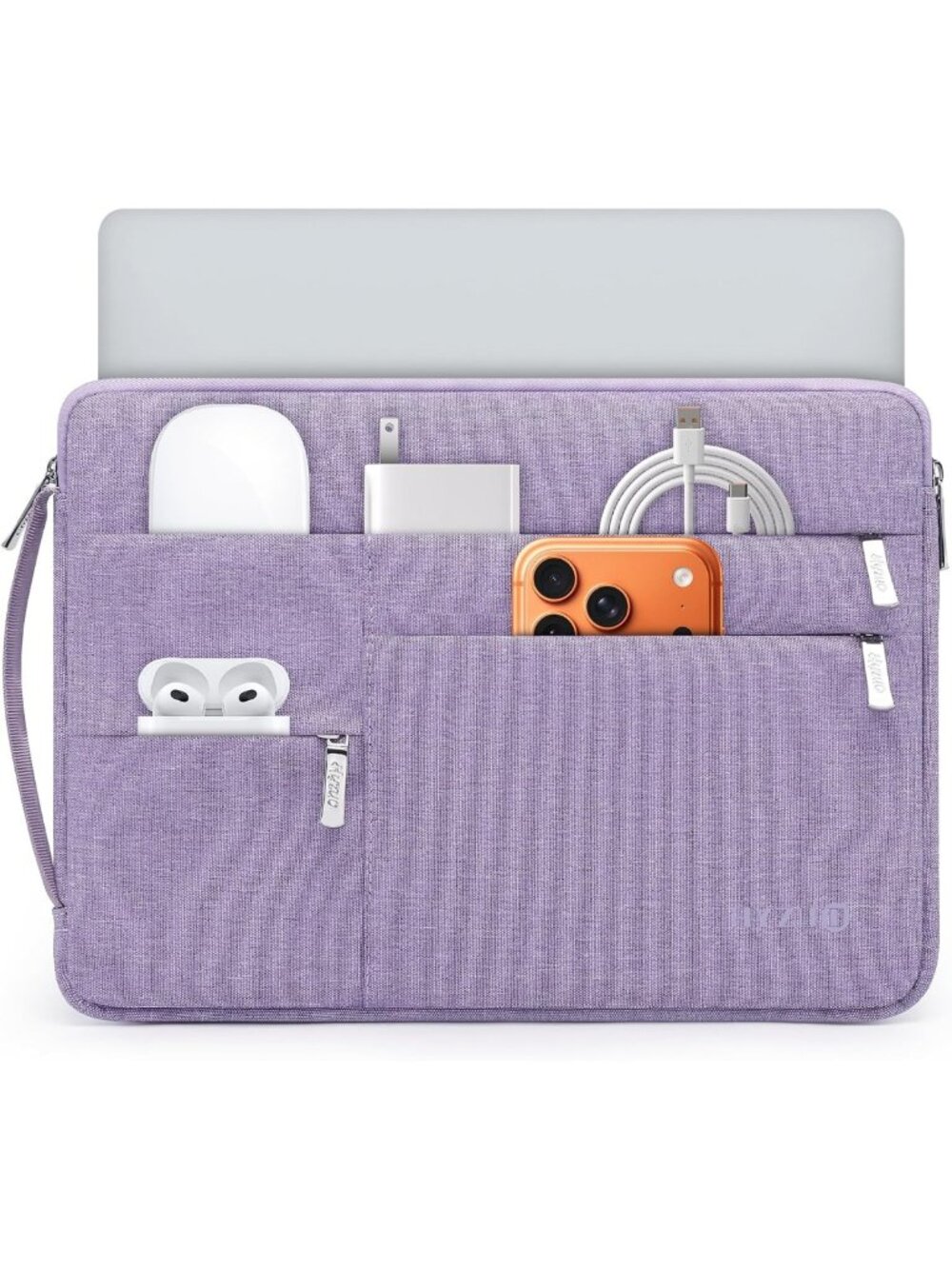 Stylish Lilac Purple 14-15 Inch Laptop Sleeve Case for MacBook Air & More